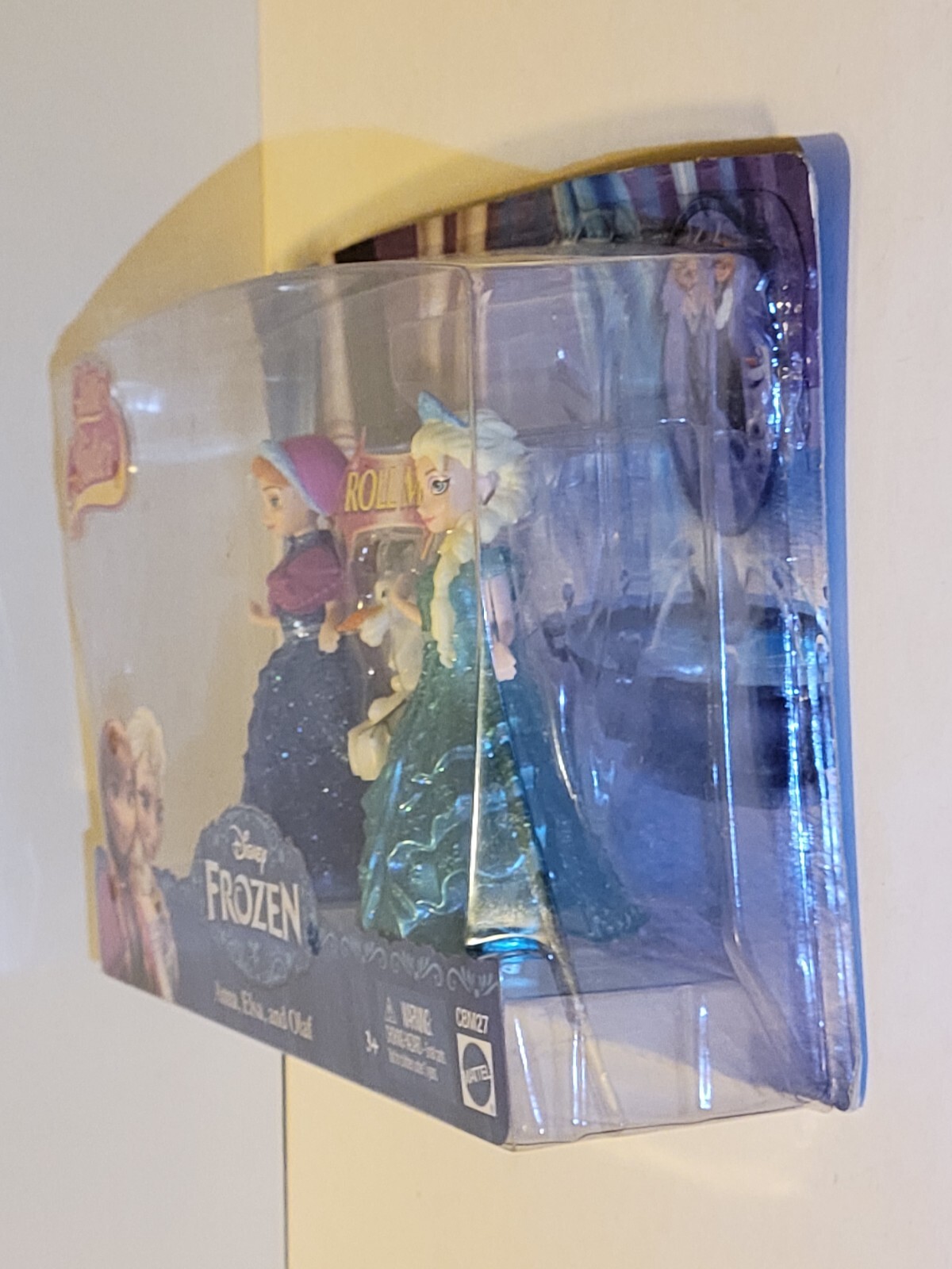 FROZEN Glitter Glider SEALED Anna Elsa Olaf MagiClip Disney Mattel 2013