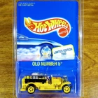 Hot Wheels Limited Editon Old Number 5 1 of 7000 Yellow Malaysia 1993 Fire Truck