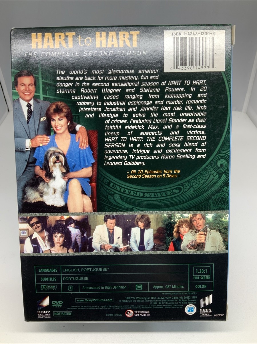 Hart to Hart: Complete Second Season [DVD] 【公式通販】