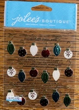 RARE Jolees Christmas Bulbs Repeats Holiday Ornaments Decorating Tree🌲Stickers