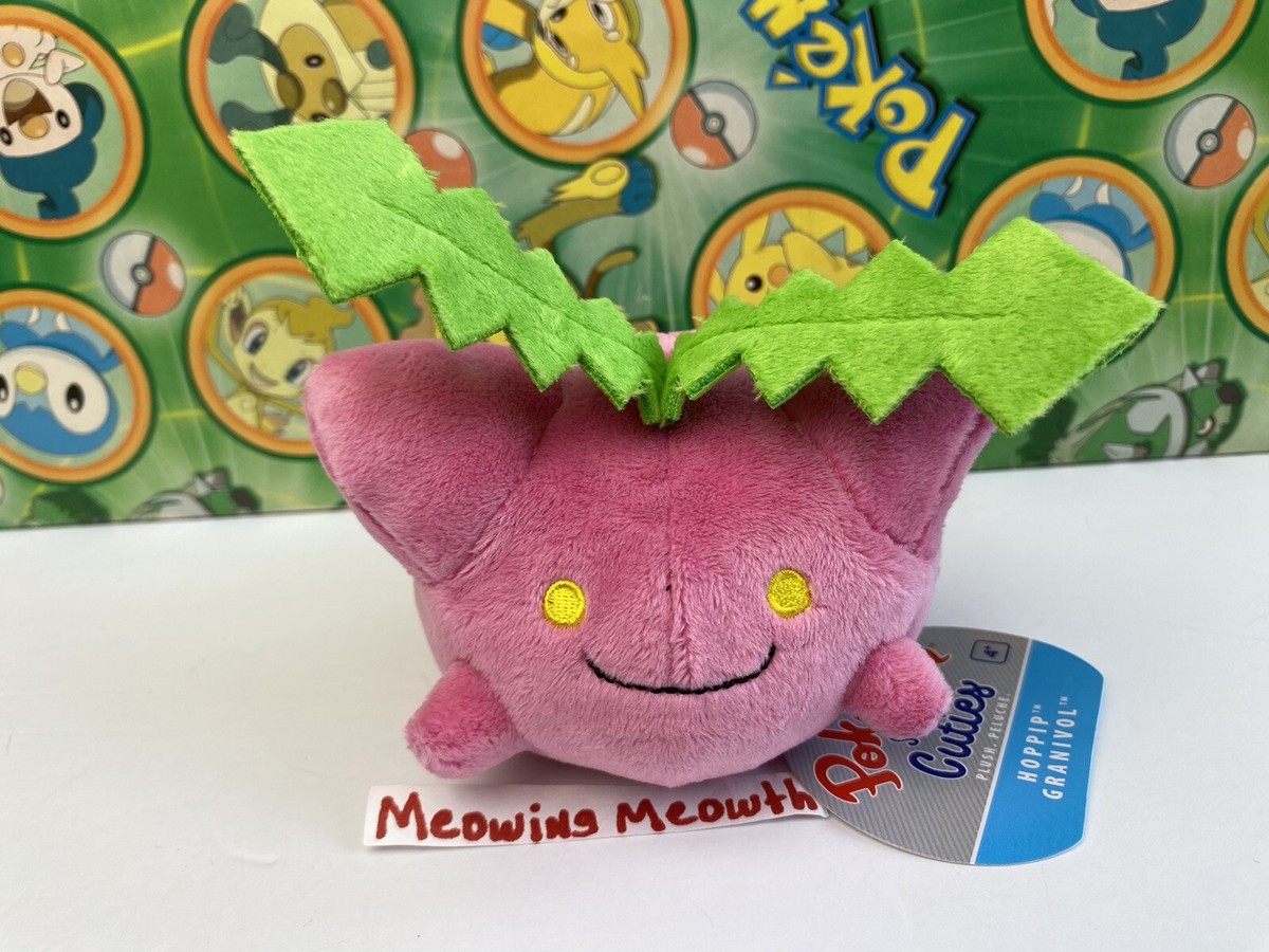 Pokemon Center Plush HOPPIP Poke doll stuffed Sitting Cuties