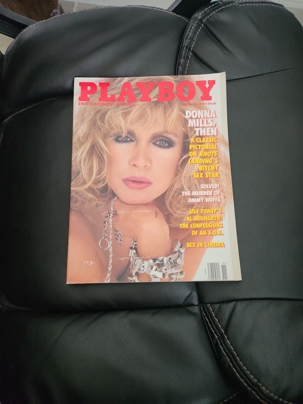  Playboy Magazine November 1989 Playmate Renee Tenison Donna Mills Birthday Gift