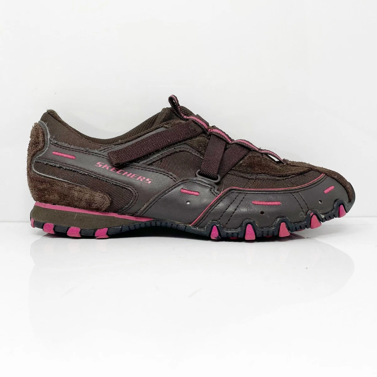 Skechers Womens Bikers Propel 21557 Brown Casual Shoes Sneakers