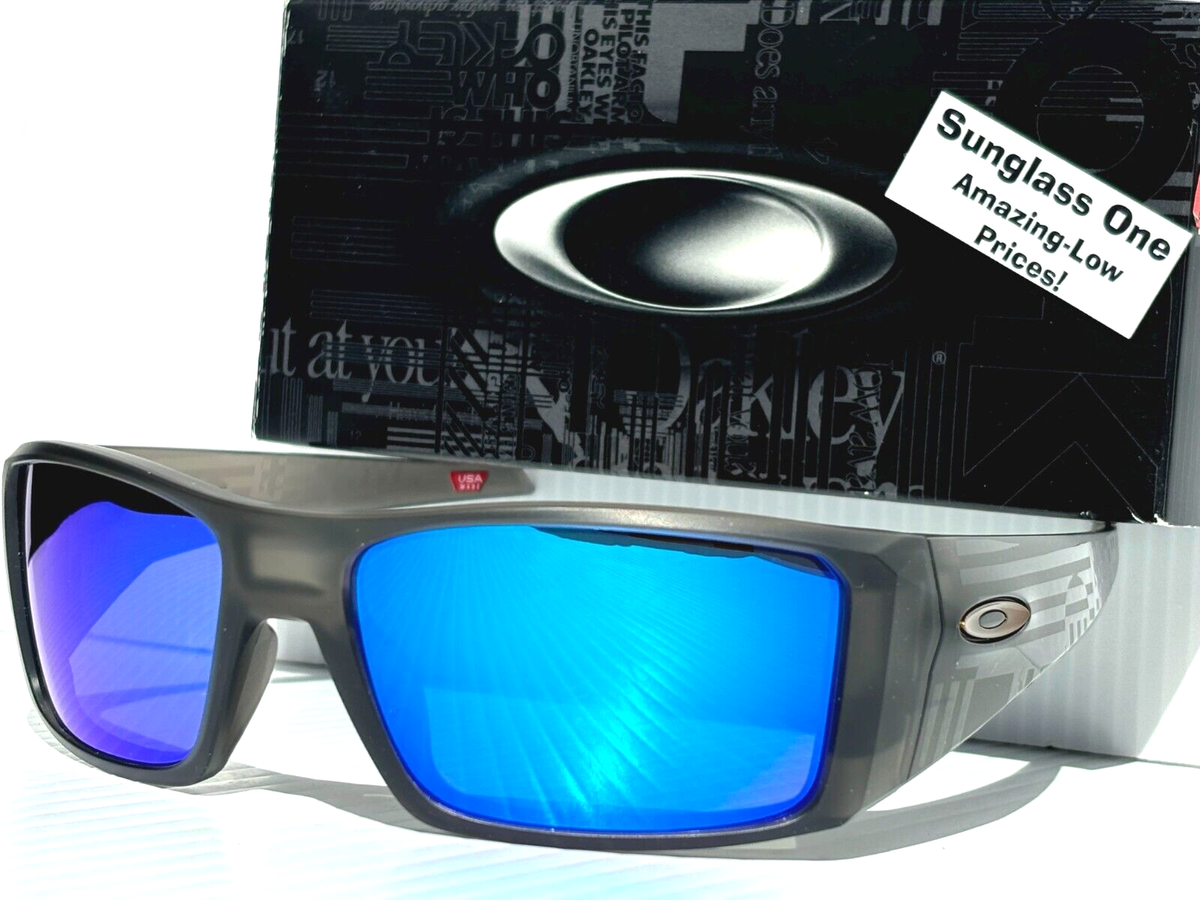 Oakley Vintage スポーツサングラス ブルー&グレー ケース付き Oakley Vintage スポーツサングラス ブルー&グレー ケース付き Oakley