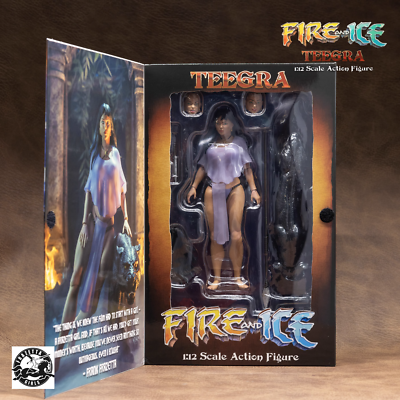 1/12 Frazettagirl Fire And Ice Teegra Collectible Action Figure In