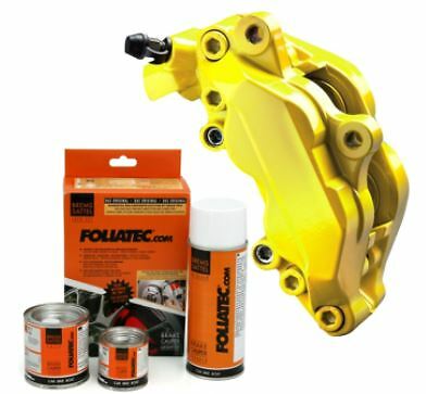 Kit peinture étrier de frein Foliatec jaune pour personnalisation de BMW