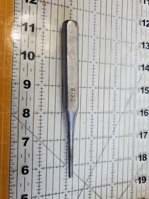 Vintage Craftsman Vanadium 6/32'' Pin Punch Early USA Rare NICE!