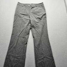 New York  Company Women's 10 Black Flat Front Pants NWT