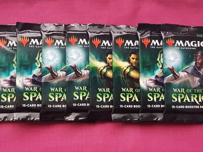 Magic The Gathering 8x WAR OF THE SPARK New Sealed Booster Packs MTG | eBay