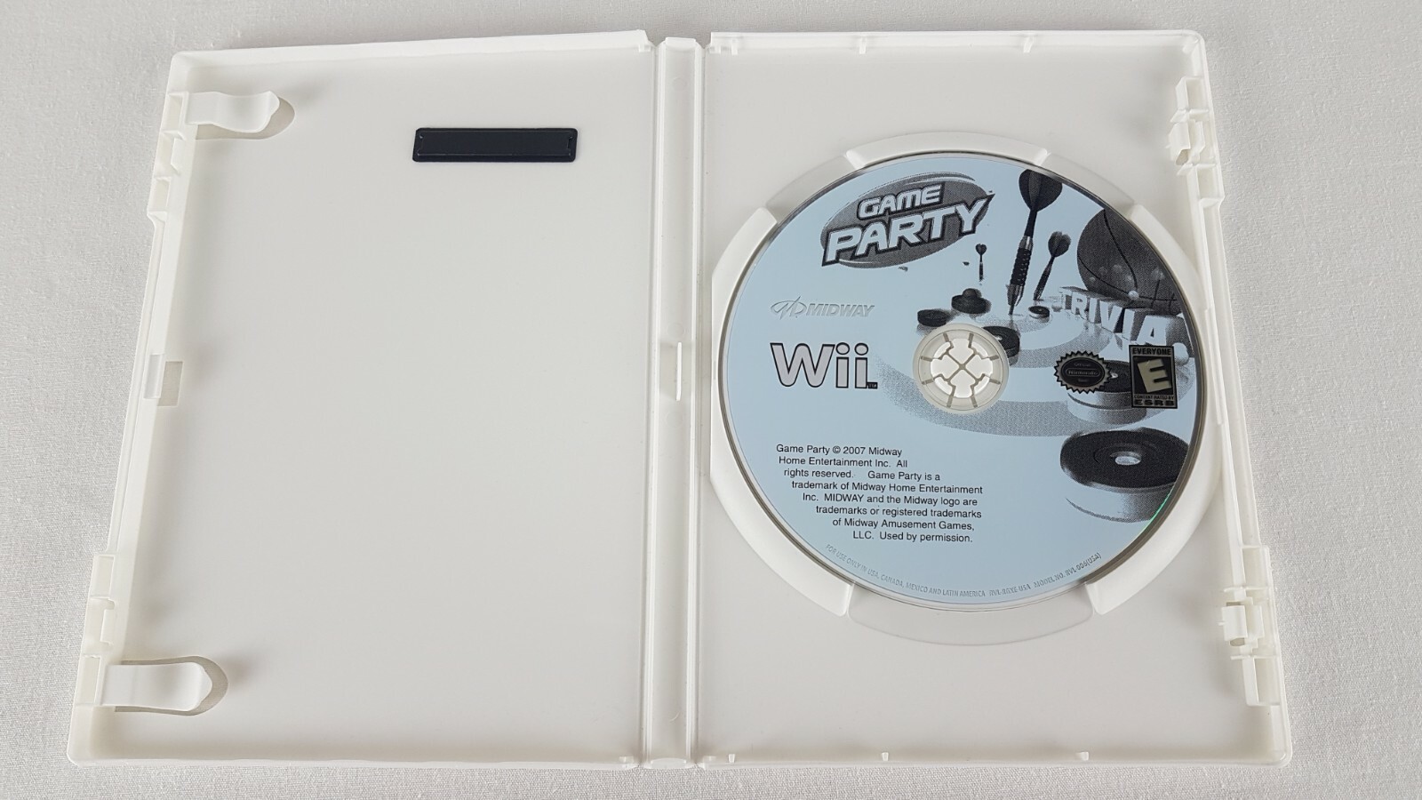 Game Party (Nintendo Wii, 2007) - Disc Only