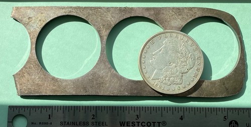 ¿DÓLAR DE PLATA? CORREAS DE TIRA DE PLANCHET ORIGINALES - Imagen 3 de 9