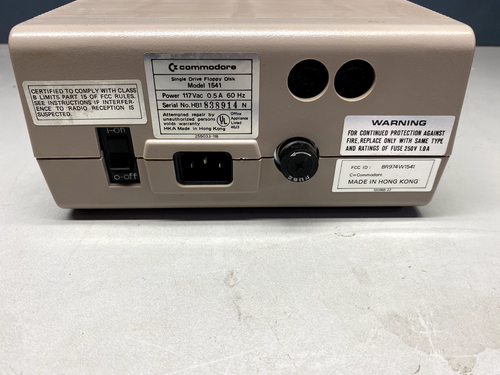 Vintage Commodore 1541 5.25" Floppy Disk Drive for C64 Computer - Picture 6 of 8