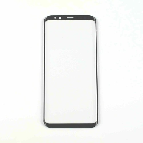 Original Black Front Outer Screen Glass Lens For Samsung Galaxy S8+ S8 Plus G955 - Zdjęcie 2 z 3
