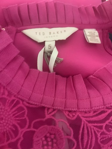 NWT Ted Baker London Zaffron Dress Size 5 $295 - Picture 3 of 4