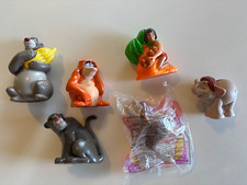 Jungle Book 1997 McDonald's Happy Meal Toys Lot of 6 Clean Bright Unplayed With