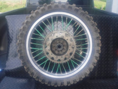2007 KAWASAKI KX250F TAKASAGO EXCEL 19" REAR WHEEL HUB RIM TIRE KX 250F 06-18