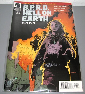 Comic - BPRD Hell on Earth   Gods - Nr. 1 - Dark Horse Comic - Jg. 2011 -