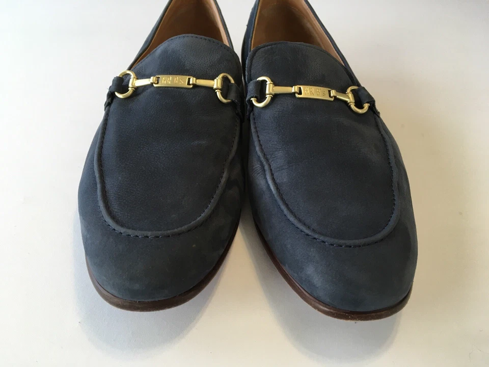 Mocasines de gamuza azul marino Aldo Gentlemen’s Boutique Mr B’s talla 12 para hombre Foto 4 de 4