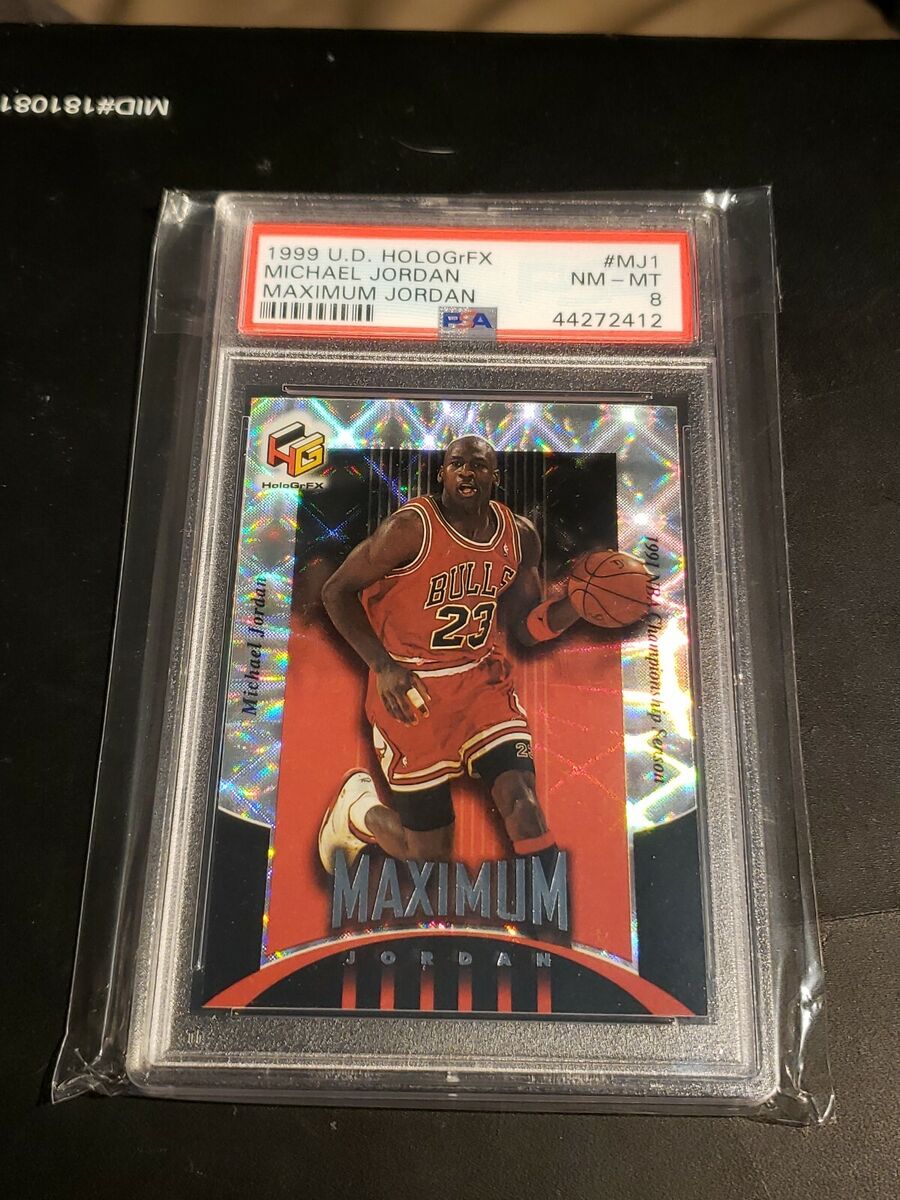 1999 U.D. HOLOGrFX Michael Jordan Maximum Jordan Basketball 1999 U.D. HOLOGrFX Michael Jordan Maximum Jordan Basketball