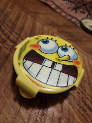 Vogue Int 2011 SpongeBob Schwammkopf kleiner Snacktopf blau & gelb 10 x 6 cm