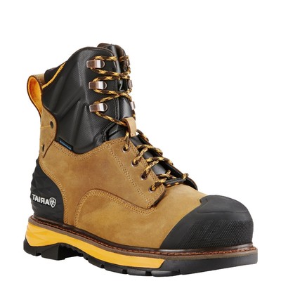 ariat men's catalyst vx waterproof composite toe work boots