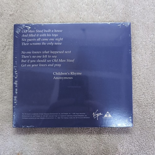 Paquete de instrucciones de CD-ROM PC sellado 7th Guest en material - Imagen 3 de 13