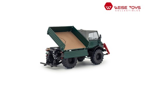 WEISE-TOYS - Tracteur MERCEDES UNIMOG 406 U84 équipé d'un relevage avant - 1/... - Foto 2 di 2