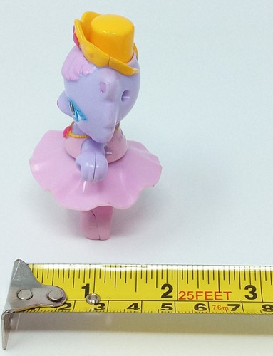 Tara Toy Tu-tu Twirlz Pretty Petz Puppy purple w/ pink 3.25" tall working - Picture 11 of 11