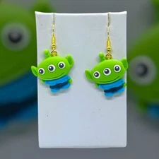 Toy Story  Alien Character Inspired Dimensional Resin earrings