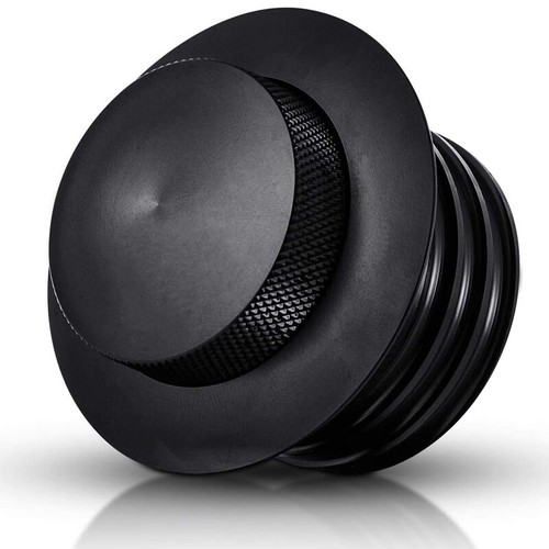 NEW Popup Tank Gas Cap Black Vented Flush Mount Fuel Filler Cap for