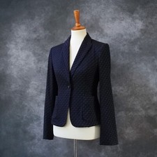 Marc by Marc Jacobs Designer Navy Blue Black Blazer Jacket Size 2