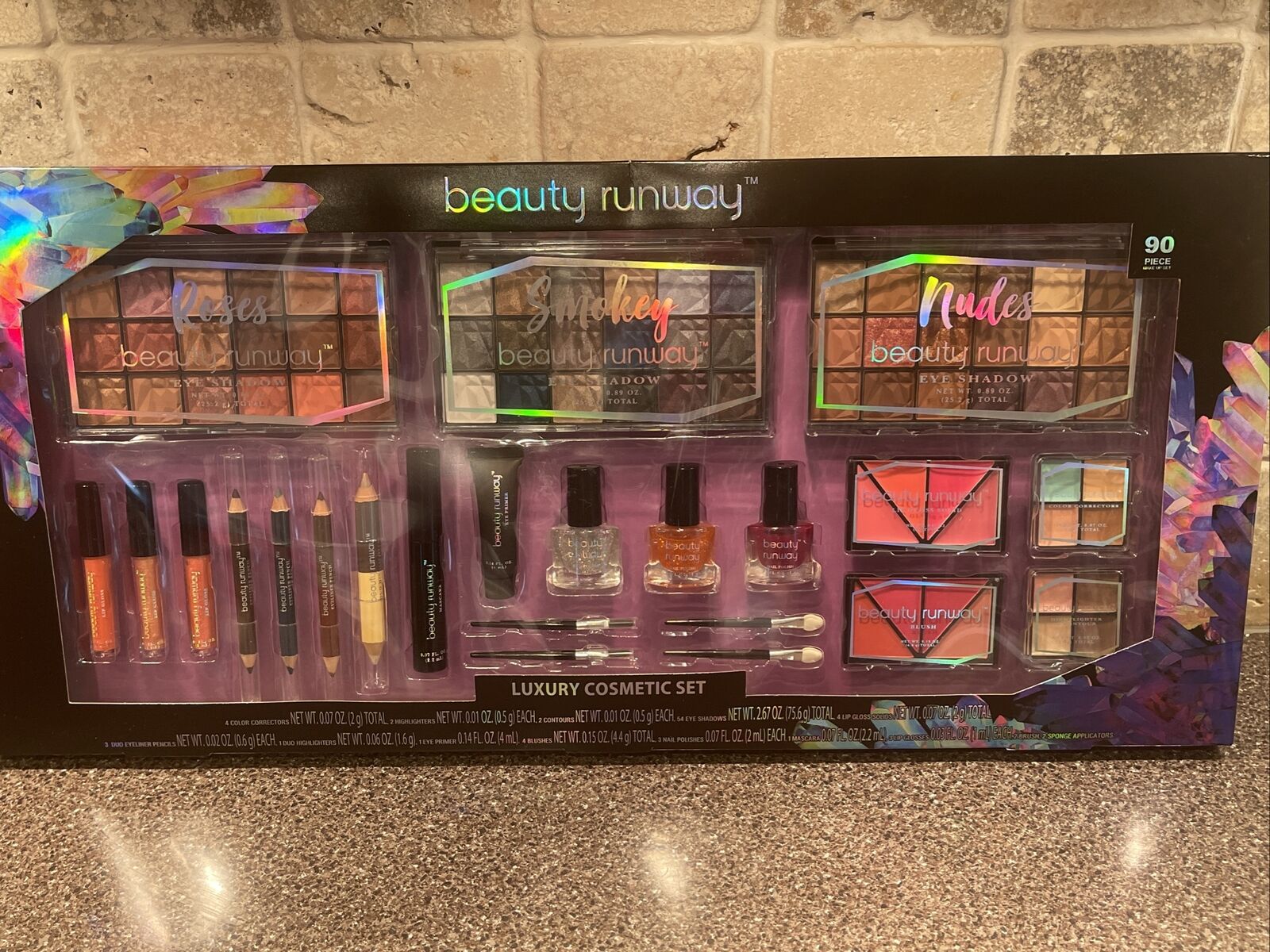 Beauty Runway Luxury 90-Piece Cosmetic Set