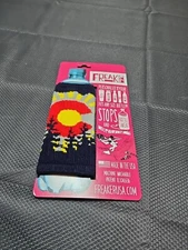 Freaker USA NEW One Size Fits All Bottle Insulator COZY~Colorado Flag