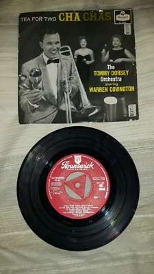 Tea for Two Cha Chas The Tommy Dorsey Orchestra 7'' vinyl EP
