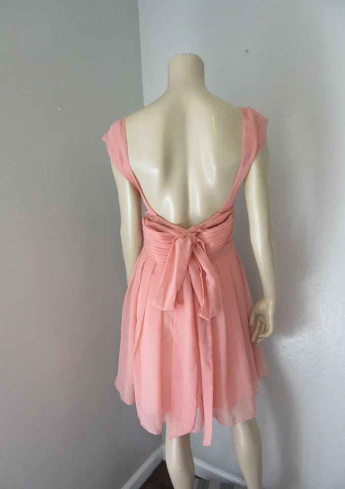 Vestido de Noche DAVINCI M M M Fluido Acampanado Busto Acolchado Sin Mangas BR15 Foto 3 de 4