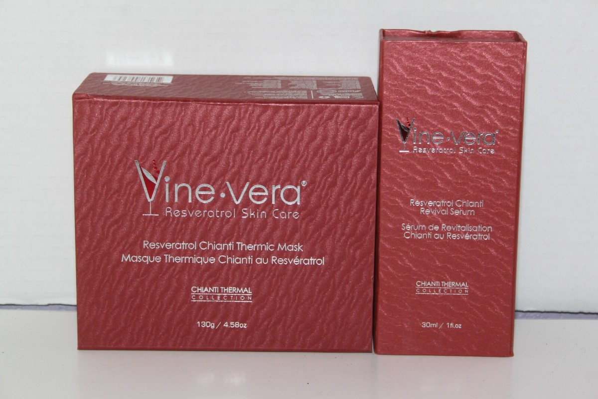 Vine Vera Resveratrol Chianti Thermic Mask and Revival Serum | eBay