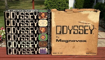 RARE Magnavox Odyssey Home Video Game Console 1972 Second Run In