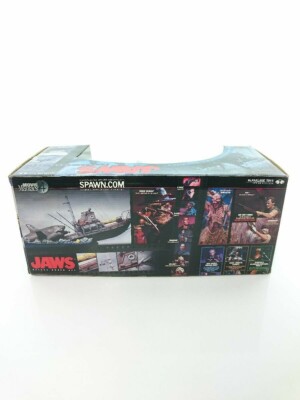 船・ボート Jaws Deluxe Boxed Set McFarlane Toys JAWS Deluxe Box Set McFarland Toys Movie Maniacs Series 4