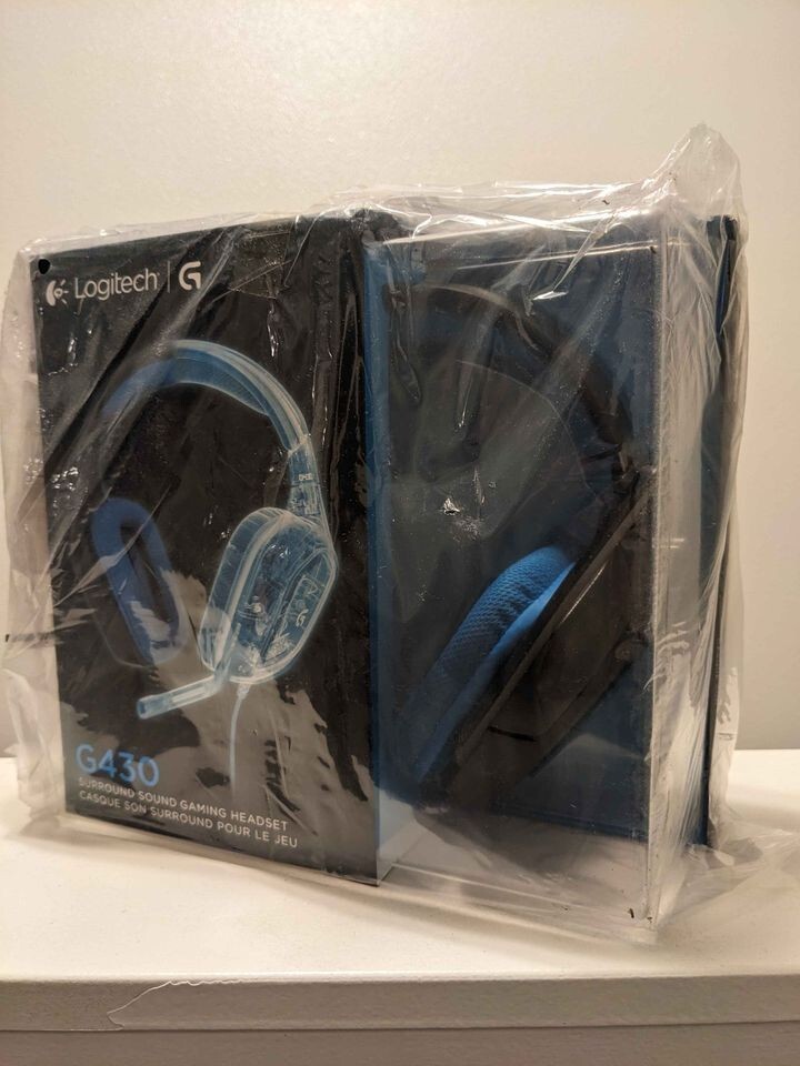 ロジクールG430 Logitech G430 Over the Ear Gaming Headset Black 981-000536