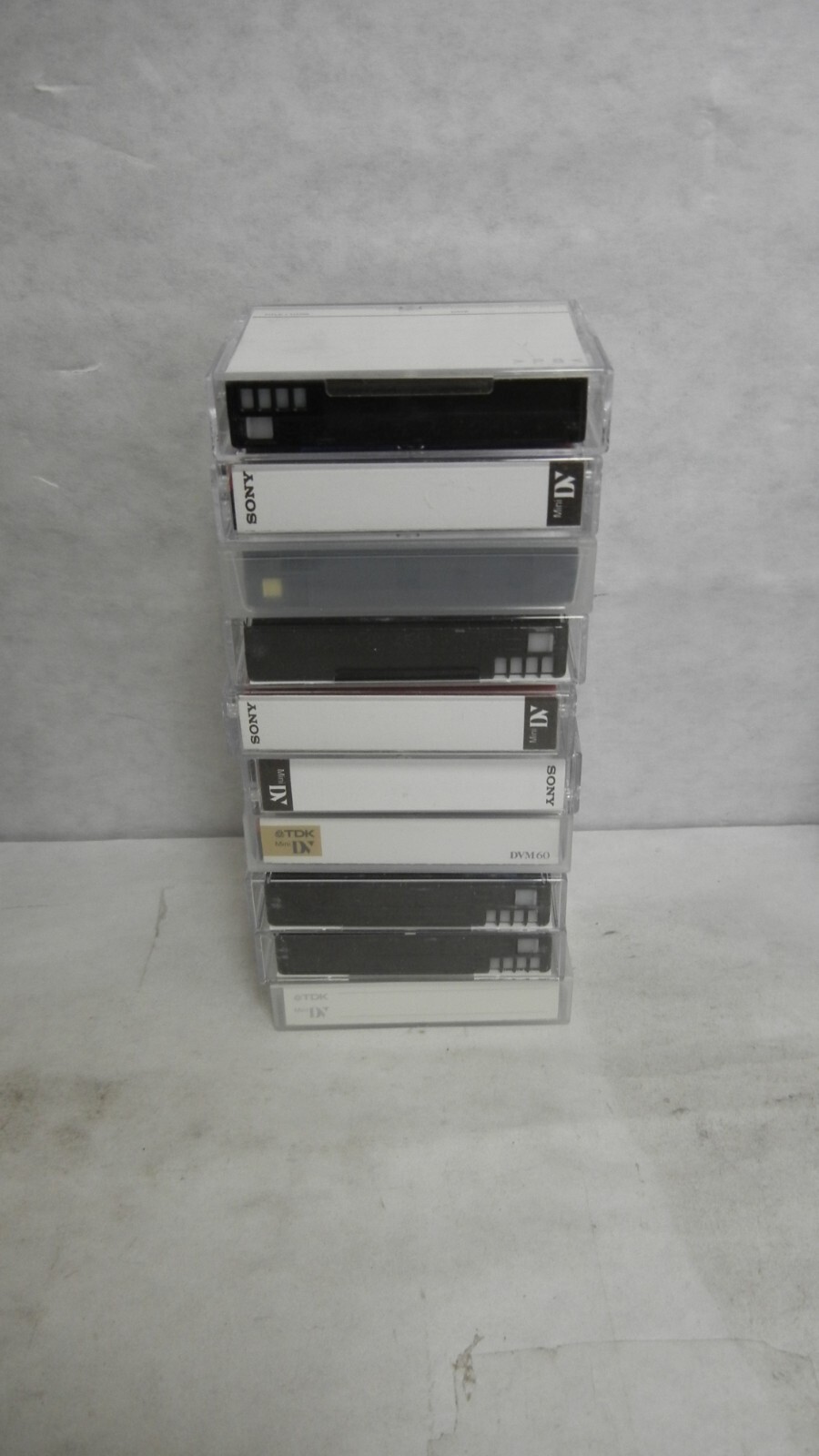 Lot of 10 Used MiniDV 60 Min Digital Video Tapes eBay