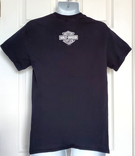 Harley Davidson T Shirt Mens Size Large Black Live Wire 2020 Cotton Short Sleeve - Picture 4 of 8