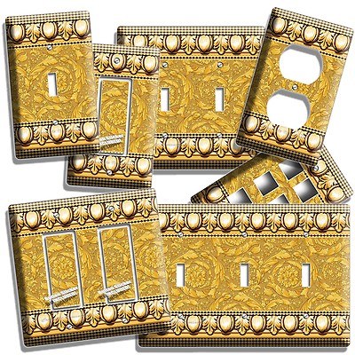 GREEK ROMAN PATTERN VICTORIAN LIGHT SWITCH WALL PLATE OUTLET BEDROOM HOME DECOR