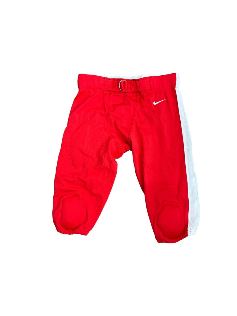 Nike Mens Football Tights Pants Size XL Red White W Knee Pads NWT