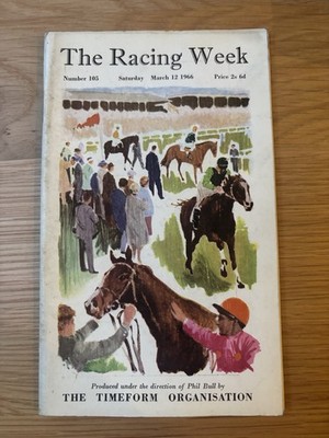 Vintage The Racing Week   March 12, 1966   Horse Racing Magazine   Timeform