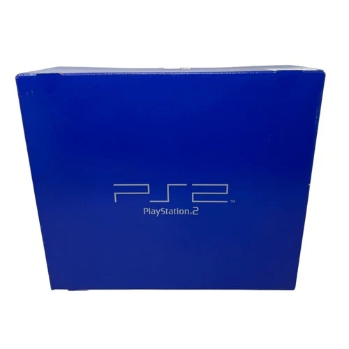 Sony PlayStation 2 PS2 Console Box Only Blue w/ Styrofoam Manual & Receipts - product listing photo
