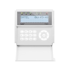 SATEL INT-KLCDR-W LCD Tastenfeld Weiß Mehrsp...