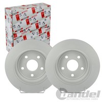 2X Ferodo 330Mm Bremsscheiben Voll Hinten Passend FüR Jeep Grand | DDF2096C