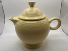Vintage FIESTA Ware Small 2 CUP Teapot  Tea Pot Yellow Excelllent Condition