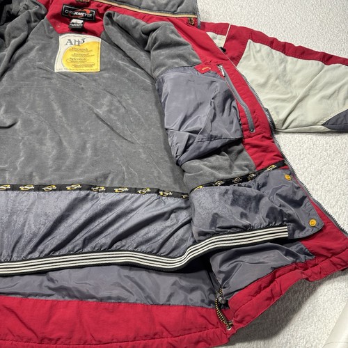 Obermeyer Men’s Ski Jacket AH3 Stormtech Hydroblock Red Zip Durogaurd Sz Large - Picture 12 of 18