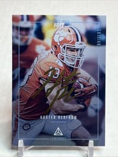 2019 Luminance Hunter Renfrow Draft Day Signatures Gold Rookie Auto